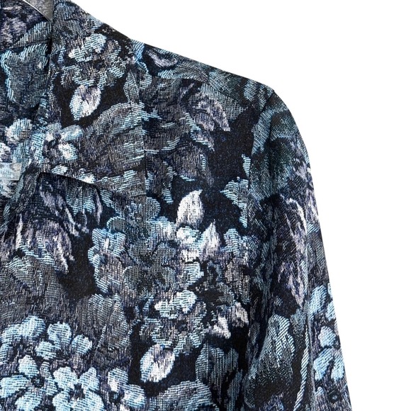 NWT L'AGENCE Nina Silk Blouse L - Picture 7 of 10